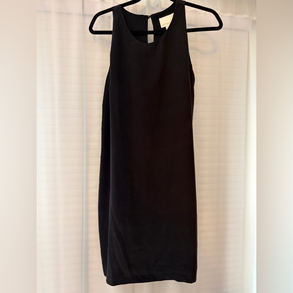 Cynthia Rowley Black Sleeveless knee-length  Dress